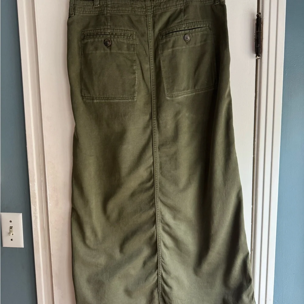 Free People Chino Maxi Skirt - Picture 3 of 5